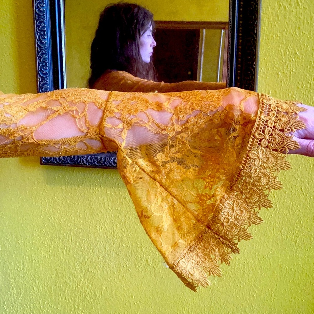 Medieval style Lacey over gown